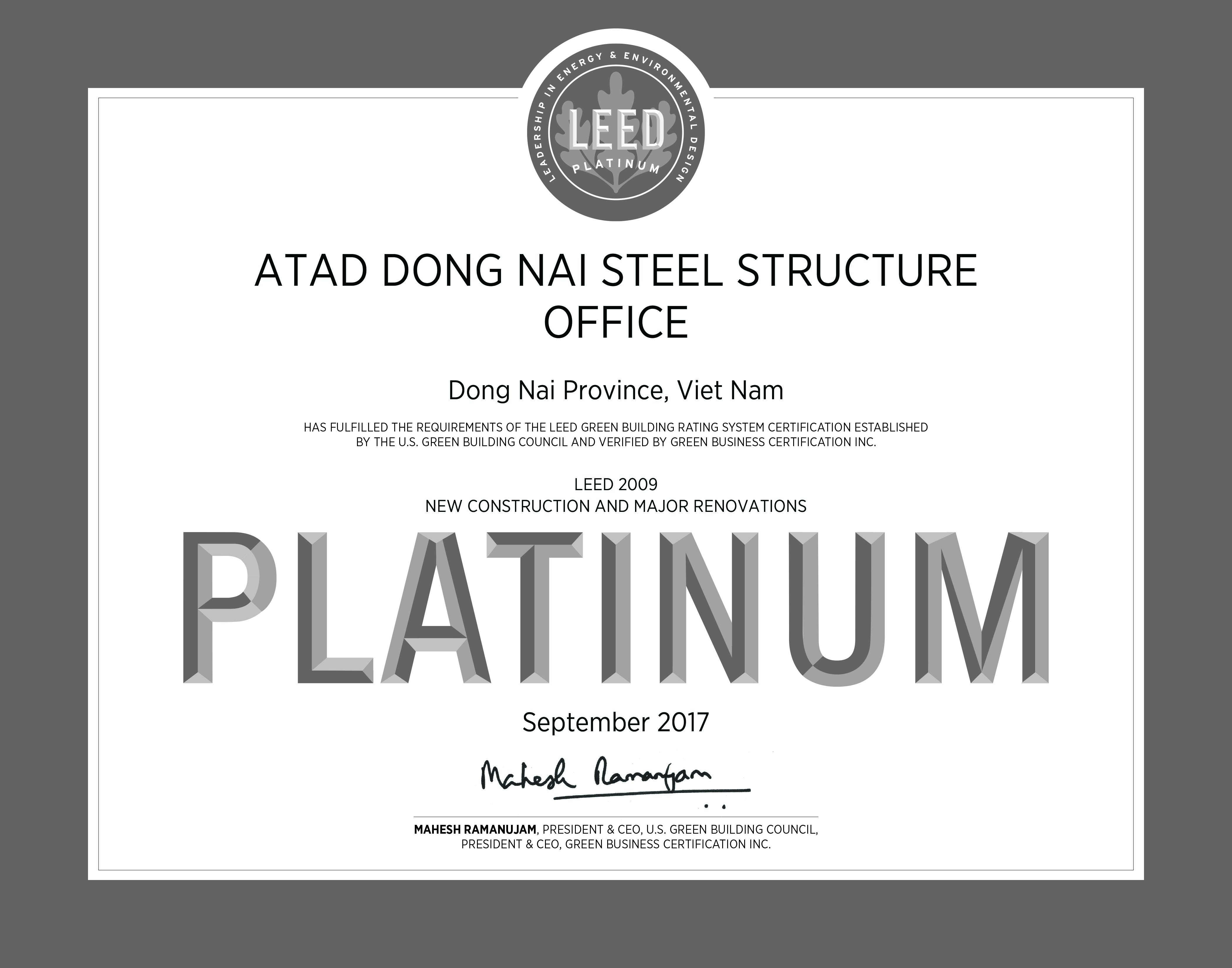 ATAD-DONG-NAI-OFFICE-LEED-PLATINUM-Certification