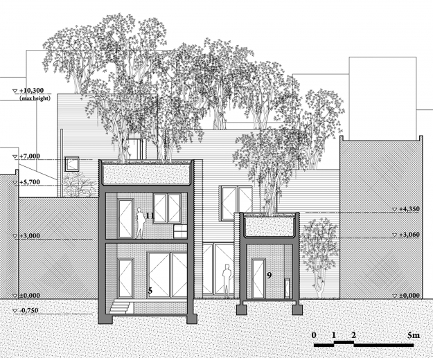 House for trees 13 625x517 - Kiến trúc sư Võ Trọng Nghĩa