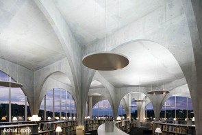Thư viện mới của Trường Đại học Nghệ thuật Tama