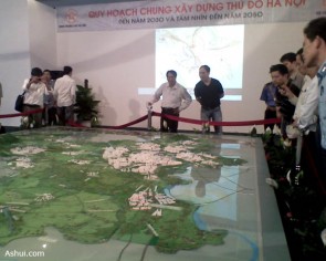 Triển lãm lấy ý kiến nhân dân Đồ án Quy hoạch chung xây dựng Thủ đô Hà Nội