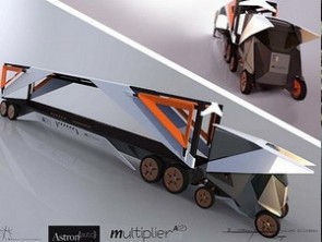 Giải pháp đỗ xe di động mô hình chiếc Multiplier