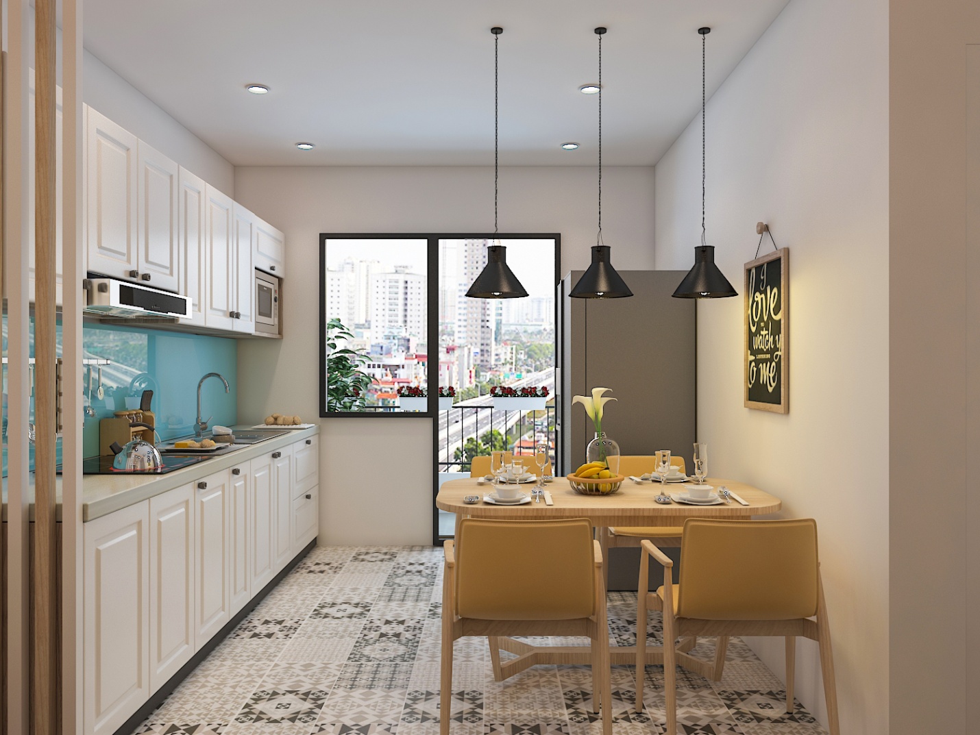 canhonho2 - Cách thiết kế nội thất căn hộ chung cư có diện tích nhỏ